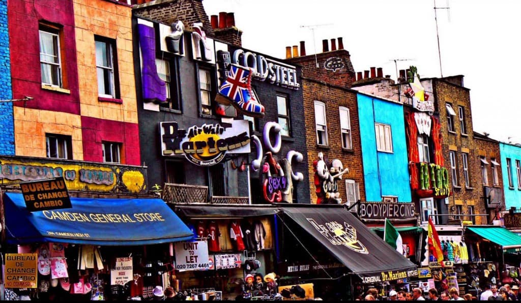 I mercatini di Camden Town a Londra