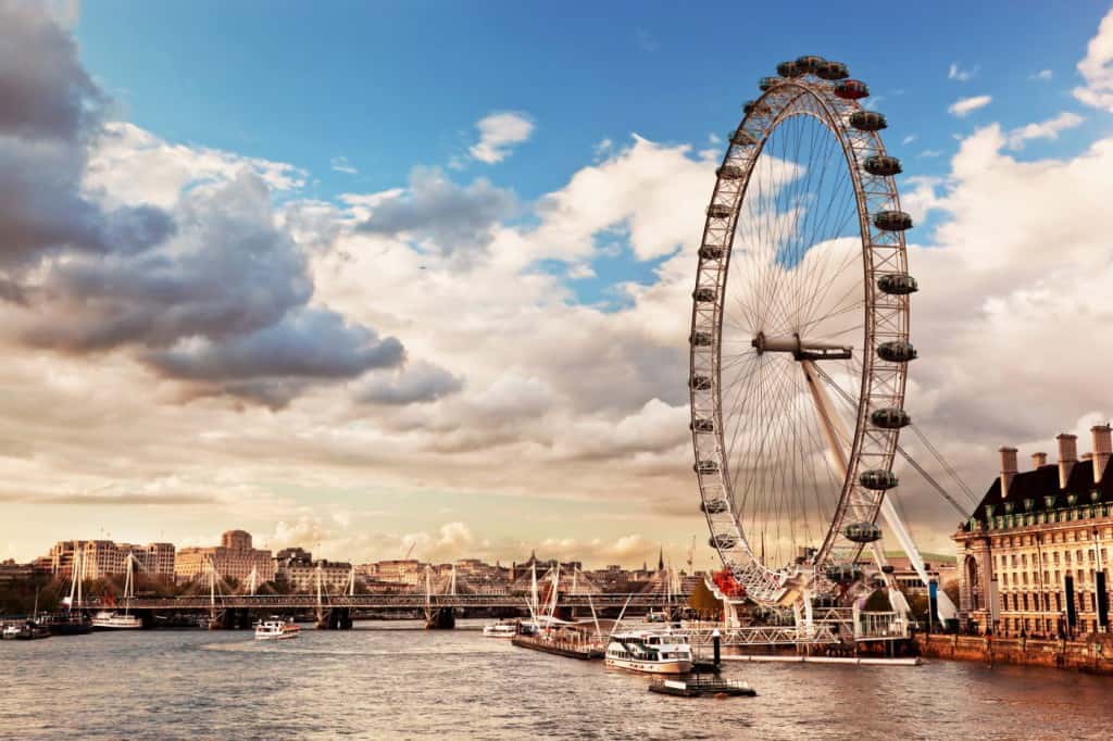 Il London Eye, attrazione di Londra assolutamente da non perdere