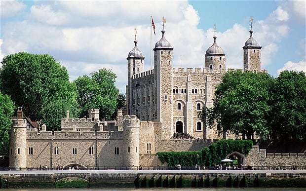 La torre di Londra, una delle attrazioni più visitate di Londra