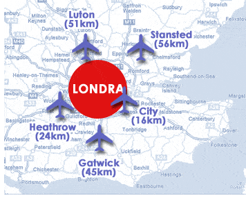 Aeroporti Di Londra Metro Da Stansted Gatwick Heathrow City E Luton