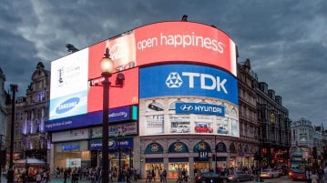 Piccadilly Circus, uno dei simboli della capitale britannica