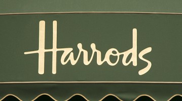 i grandi magazzini Harrods di Londra