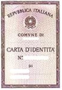 carta identità smarrita londra