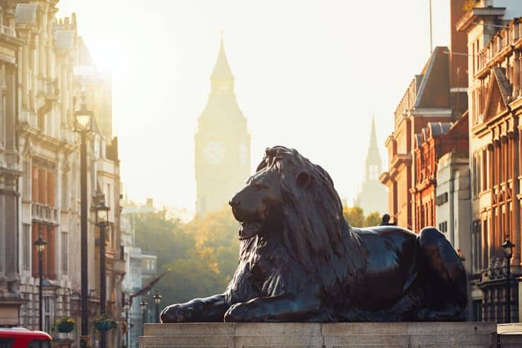 cosa vedere londra trafalgar square