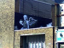 Ozone's Angel Banksy Londra