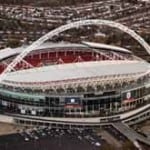  il Wembley Stadium, il più importante tra gli stadi di Londra