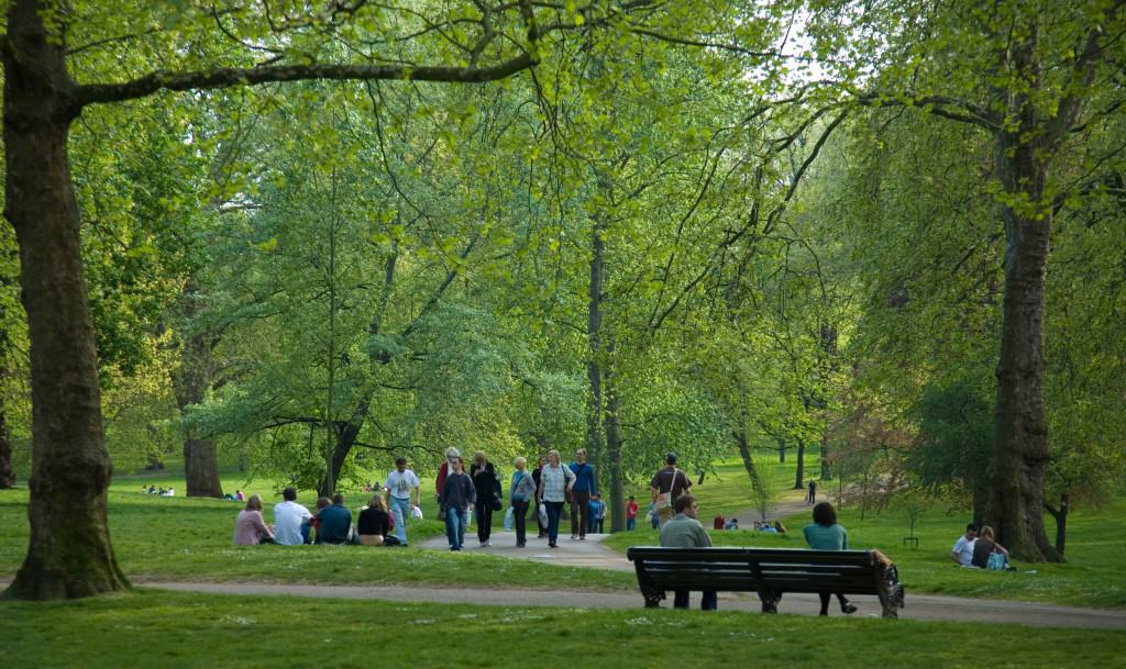 Green Park, il più piccolo dei parchi di Londra