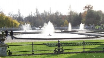 I Kensington Gardens, uno dei tanti polmoni verdi di Londra