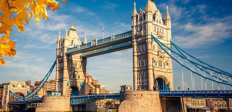 Il Tower Bridge, una delle icone di Londra