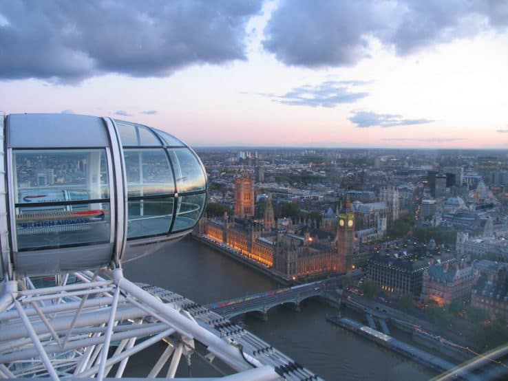 Il London Eye - Sicuramente una delle attrazioni da vedere inell'itinerario di 2 giorni