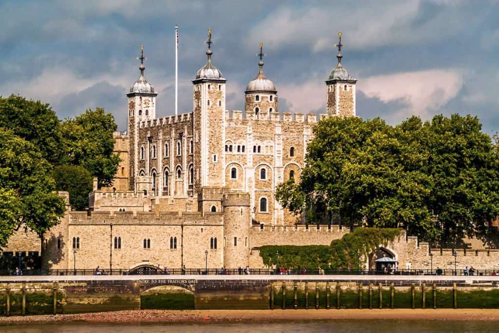 La torre di Londra, una delle attrazioni più visitate della capitale