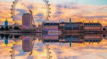 Il London Eye a Londra