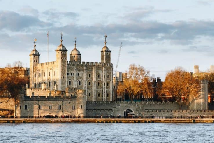 La torre di Londra, una delle principali attrazioni di Londra