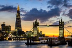 Lo Shard a Londra. gratis con il London Pass