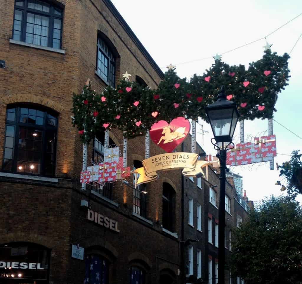 Londra, Seven Dials a Natale