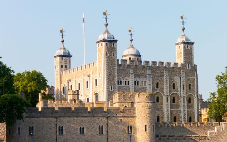 La Torre di Londra, una delle attrazioni più visitate