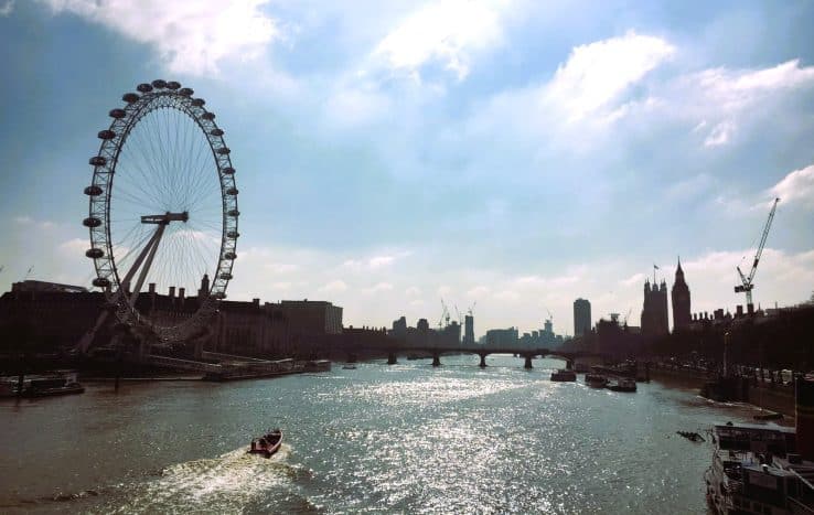 Il London Eye, attrazione di Londra assolutamente da non perdere