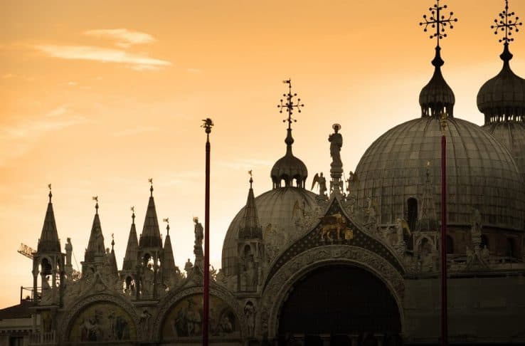 Le cupole della Basilica di San Marco a Venezia