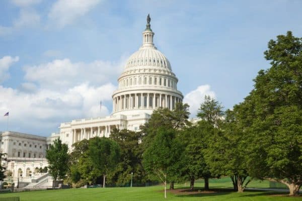 La cupola del Campidoglio di Washington