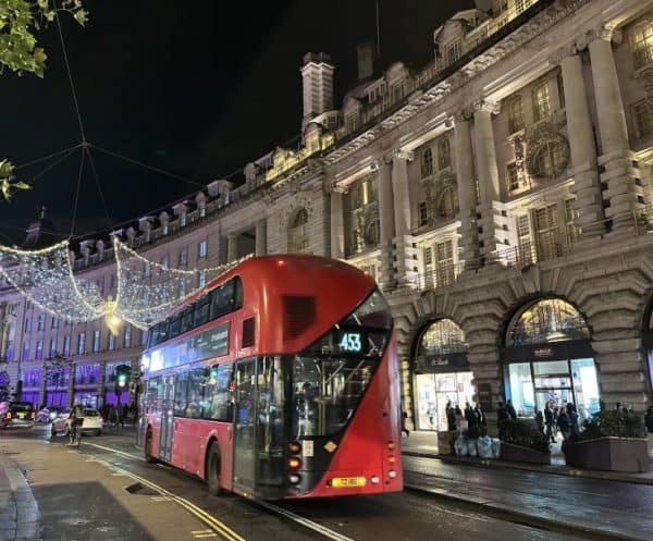 Le luci di Natale a Londra: dove andare